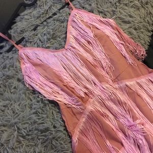 Fringe tassel jumpsuit